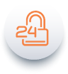 24 hour protection icon