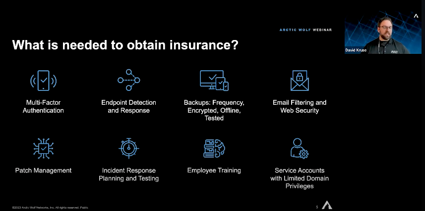 What do you need to obtain cyber insurance?