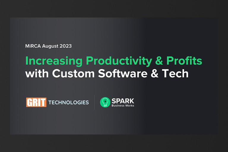 Increasing Productivity & Profits with Custom Software & Tech